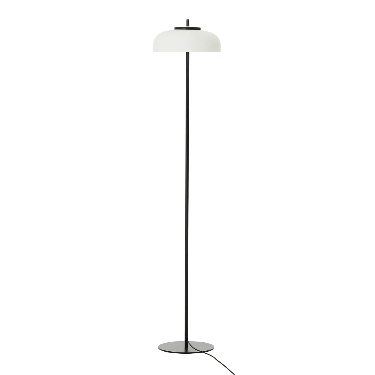 LUMINÁRIA DE CHÃO LED CURVED - PRETO/FROST - Foto 3