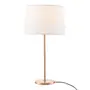 LUMINÁRIA MESA LUMI-ROUND C/CUP K - COBRE/BRANCO - Foto 2