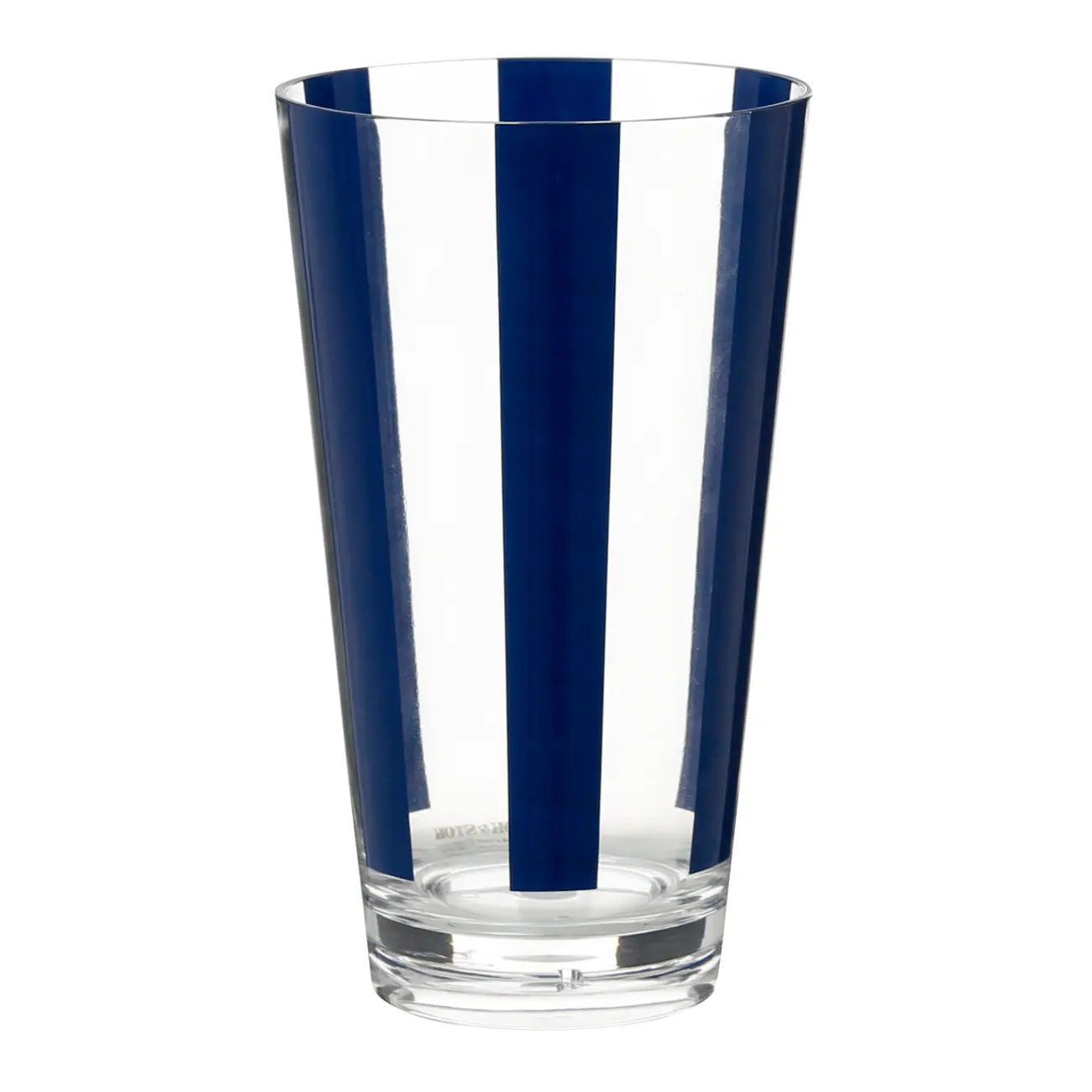 COPO SOFT DRINK 650 ML BLUESTRIPE - INCOLOR/AZUL ESCURO - Foto 1