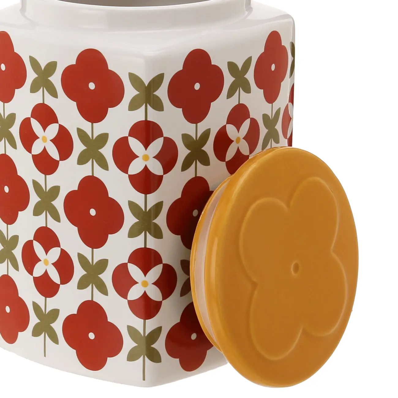 POTE HERMÉTICO 1,2 L BLOOMBELOT - AMARELO HANBAR/MULTICOR - Foto 4