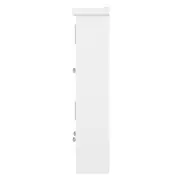NICHO 2 PORTAS 2 GAVETAS 72 CM X 52 CM X 16 CM WAYNE - BRANCO/INCOLOR - Foto 3