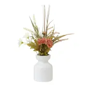 ARRANJO FLEURS - BRANCO/MALVA - Foto 1