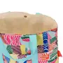 BOLSA DE PRAIA VIBRA VERÃO - AÇAY/VERDE ÁGUA - Foto 6