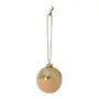 KIT COM 2 PINGENTES ÁRVORE E BOLA VILAREJO NOEL - ÁLAMO/OURO - Foto 4