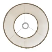 CÚPULA Z LUZ 25 CM X 23 CM 36 CM - JUTA RÚSTICA - Foto 3
