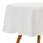 TOALHA DE MESA REDONDA 1,78 M HOSTESS - BRANCO - Foto 4