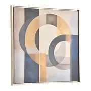 50 CM X 50 CM CYCLIC I - DOURADO/GALAXY BLUE - Foto 2