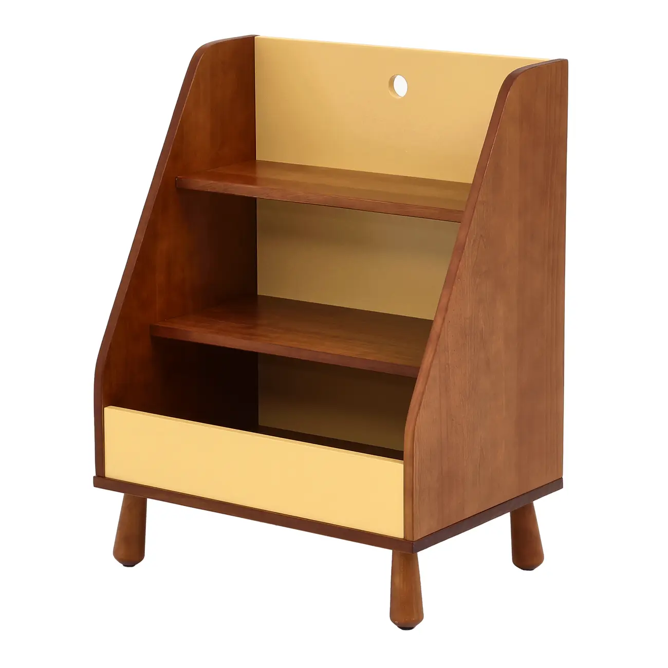 ESTANTE INFANTIL 59 CM X 79 CM SAUÍ - NOZES/ARGILA CRUA - Foto 2