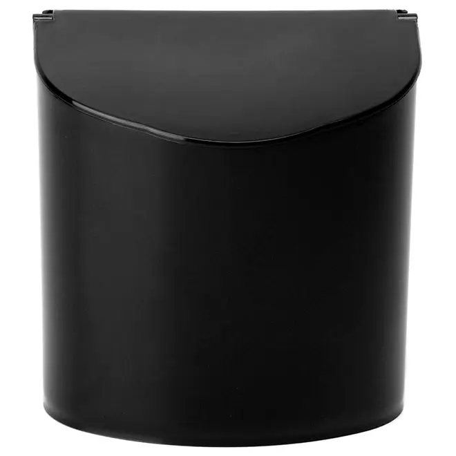 LIXEIRA PIA 2,7 L BASCA - PRETO BRILHANTE - Foto 1