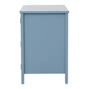 CÔMODA 3 GAVETAS/1 PORTA 93 CM X 53 CM BOUQUET XODÓ - BLEU CENDRÉ/MULTICOR - Foto 6