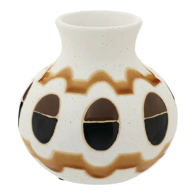 VASO 14 CM FARXAD - BRANCO/ZAFRON - Foto 2