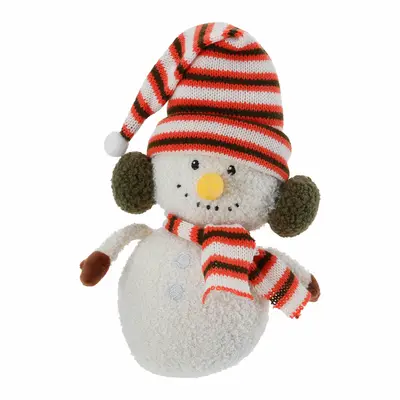 ADORNO BONECO DE NEVE 27 CM SANTA ROCKS