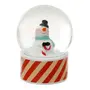 ADORNO GLOBO BONECO DE NEVE 5 CM COLORFUN XMAS - CORES CALEIDOCOLOR/INCOLOR - Foto 1