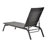 CHAISE LONGUE DUNAS - PRETO/PRETO - Foto 7