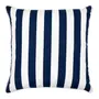 ALMOFADA 45 CM X 45 CM BLUESTRIPE RECORTES - BRANCO/AZUL ESCURO - Foto 2