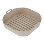 FÔRMA PARA FRITADEIRA 22 CM X 22 CM EASY FRY - BEGE - Foto 5