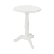 MESA LATERAL REDONDA 45 CM PILLIER - BRANCO PROVENCE - Foto 3
