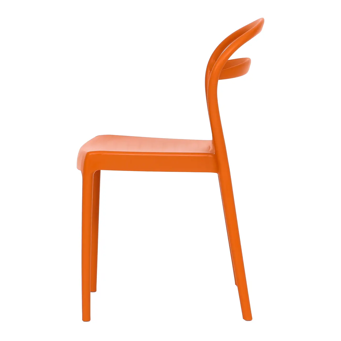 CADEIRA EMPILHÁVEL THONIX - TERRACOTA - Foto 3