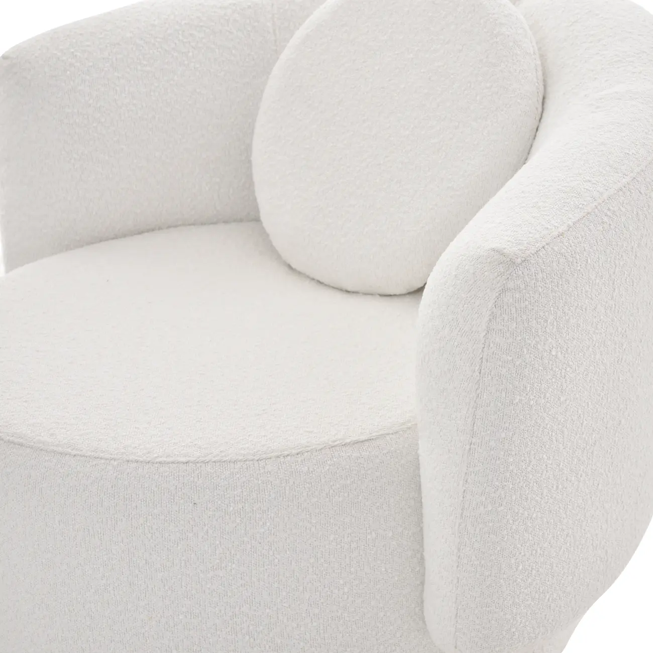 POLTRONA HAGNA - BOUCLÉ BRANCO - Foto 6
