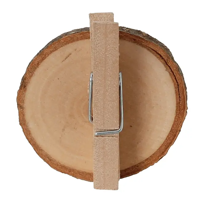 KIT COM 6 PRENDEDORES VILAREJO NOEL - CASCA DE URUCUM/CIPESTRE - Foto 15