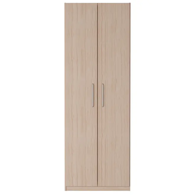 GUARDA-ROUPA DE SOLTEIRO 2 PORTAS/3 PRATELEIRAS LIVE - NATURAL WASHED - Foto 6