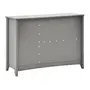 CÔMODA 4 GAVETAS/1 PORTA 1,22 M X 50 CM MON DIEU - GRIS BRULÉ - Foto 4