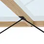 MESA 1,30 M X 75 CM PONTES - OAK FEEL/GRAFITE SATIN - Foto 8