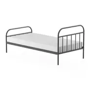 CAMA DE SOLTEIRO 88 CM MABOO - PRETO - Foto 5