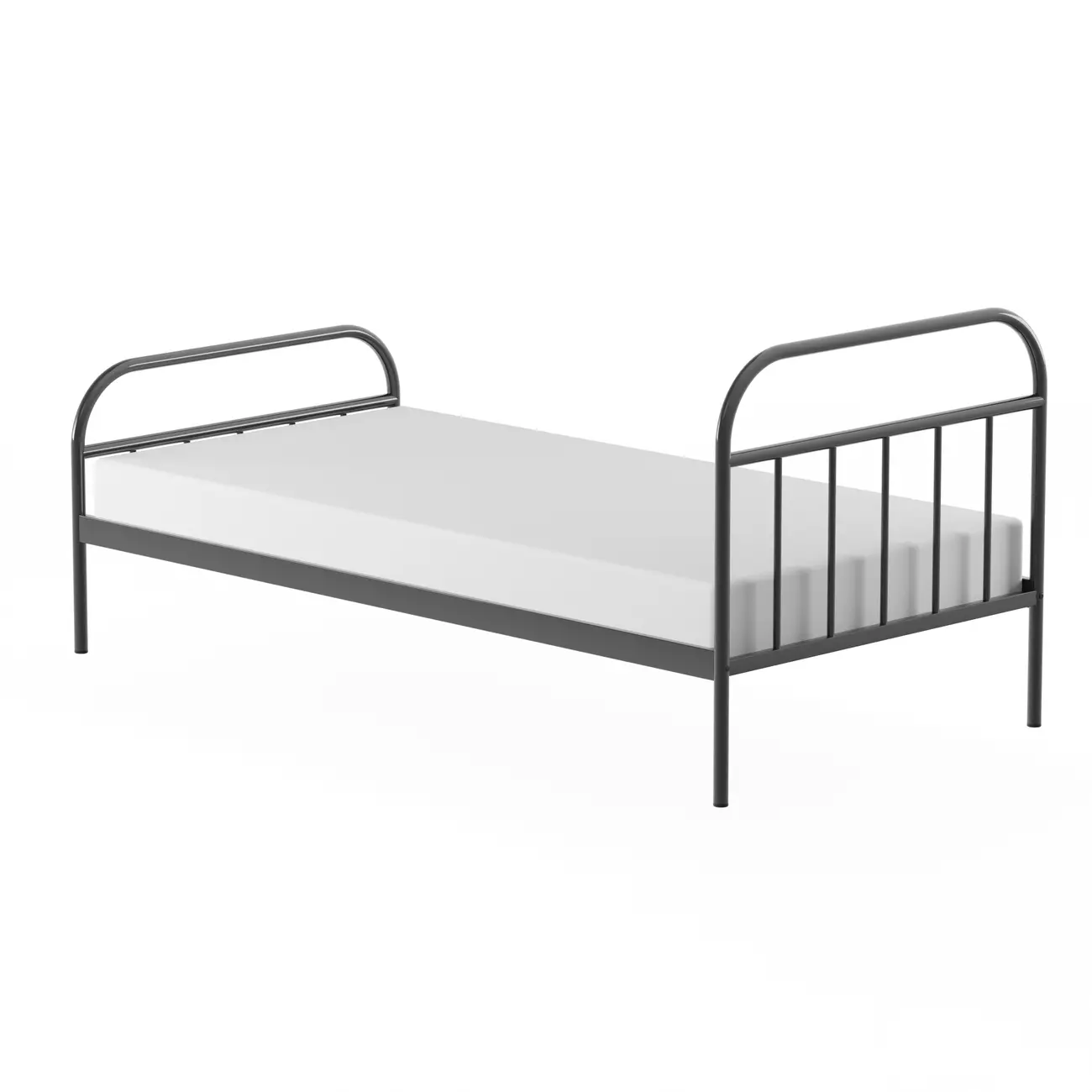 CAMA DE SOLTEIRO 88 CM MABOO - PRETO - Foto 5