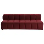 SOFÁ MODULAR 3 LUGARES SOFO - GARNET - Foto 1