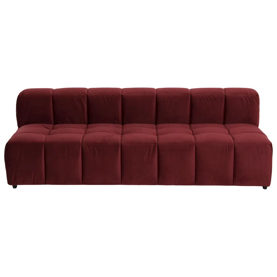 SOFÁ MODULAR 3 LUGARES SOFO - GARNET - Foto 1