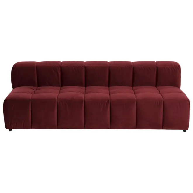 SOFÁ MODULAR 3 LUGARES SOFO - GARNET - Foto 1