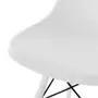 CONJUNTO COM 2 CADEIRAS EASY COLOR - BRANCO/BRANCO - Foto 5