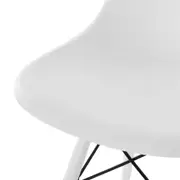 CONJUNTO COM 2 CADEIRAS EASY COLOR - BRANCO/BRANCO - Foto 5