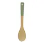 COLHER 30 CM BAMBUMIX - SÁLVIA/NATURAL - Foto 1