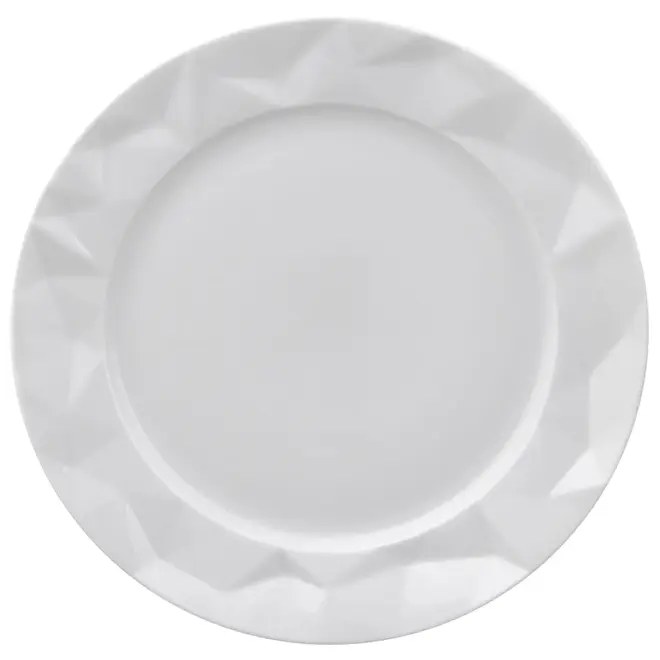 APARELHO DE JANTAR 20 PEÇAS FRACTAL - BRANCO - Foto 6
