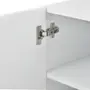 RACK 2 PORTAS/1 GAVETA 1,80 M X 40 CM ROOM - BRANCO - Foto 9
