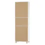GUARDA-ROUPA INFANTIL 2 PORTAS/2 GAVETAS SWEET - BRANCO/PINUS NATURAL - Foto 10