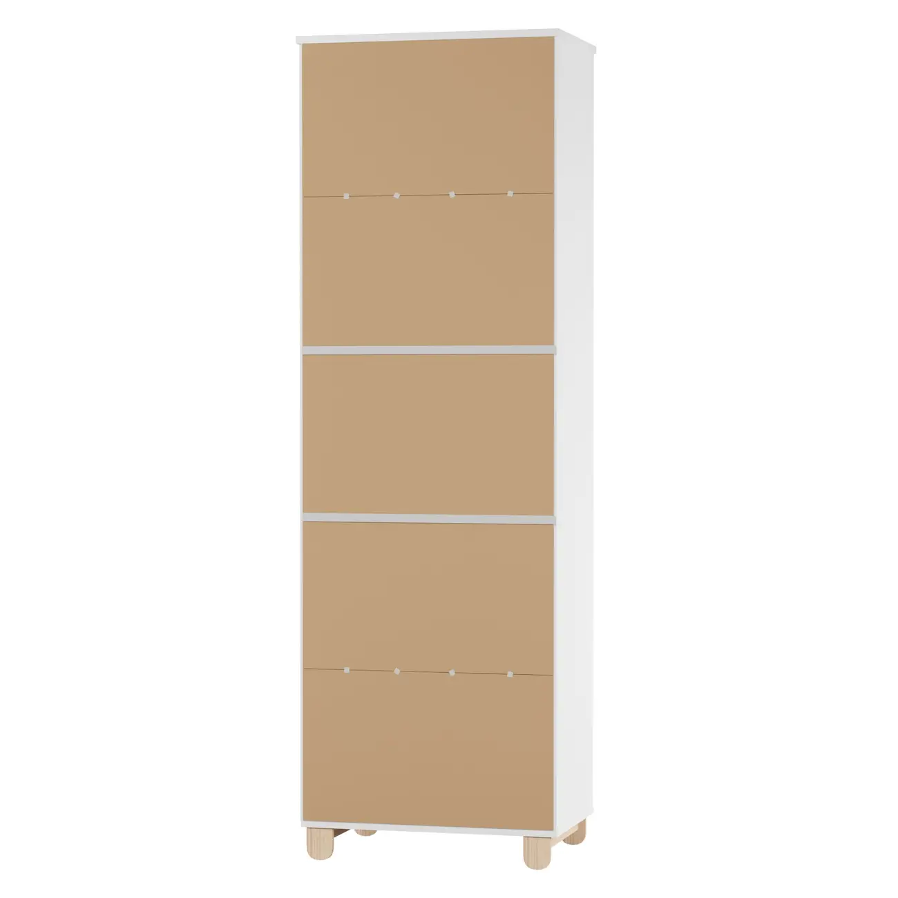 GUARDA-ROUPA INFANTIL 2 PORTAS/2 GAVETAS SWEET - BRANCO/PINUS NATURAL - Foto 10