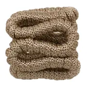 ARGOLA PARA GUARDANAPO CONJUNTO COM 2 PEÇAS ARABESCO - CAMELO - Foto 2