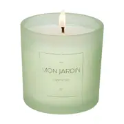 VELA PERFUMADA POTE CAPIM LIMÃO MON JARDIN - SÁLVIA/BRANCO - Foto 11