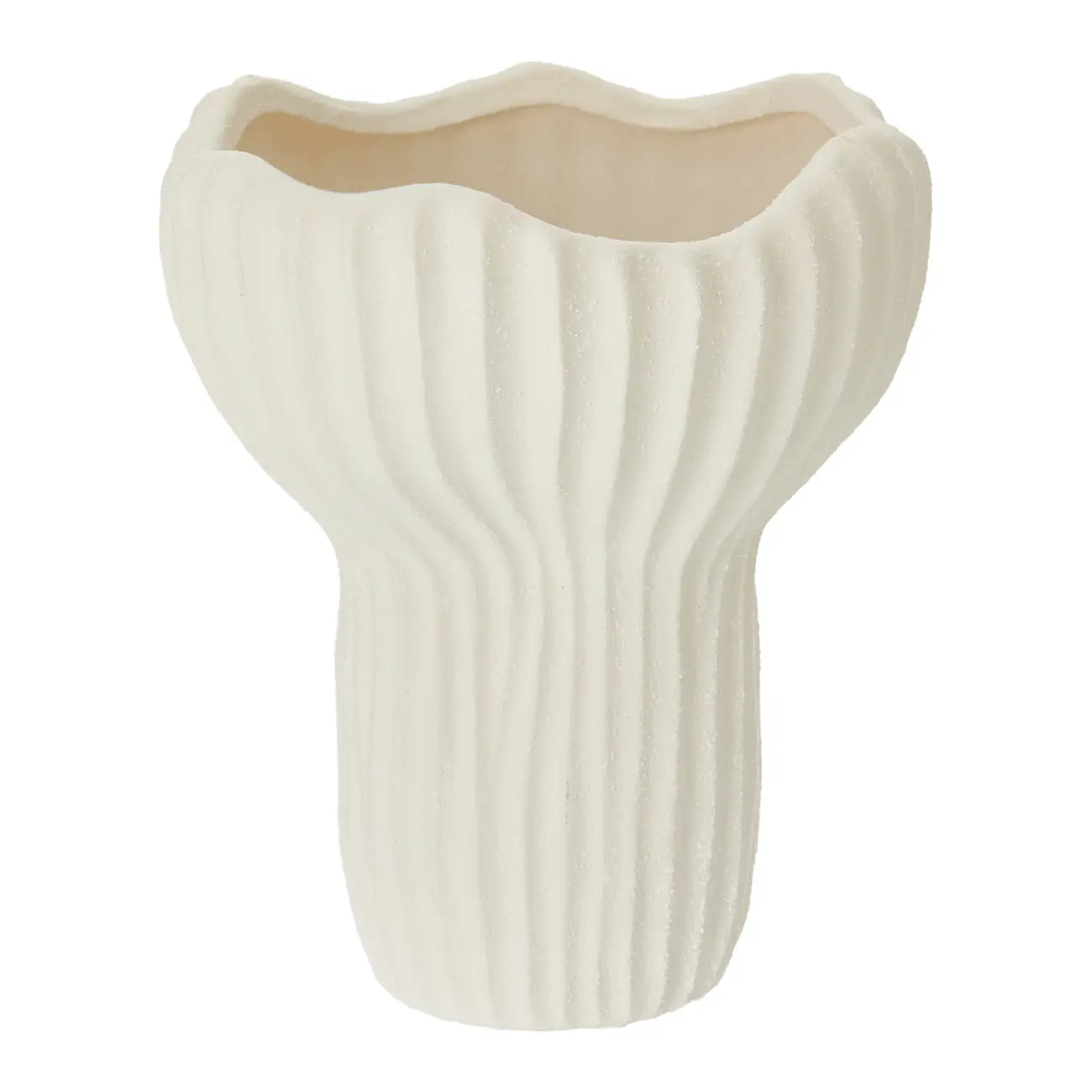 VASO 19 CM ÉVEIL - OFF WHITE - Foto 2
