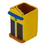 VASO DECORATIVO DE PAREDE III BEBERIBE - AMARELO/BRANCO - Foto 2