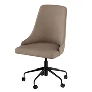 CADEIRA HOME OFFICE DANDY - PRETO/CAMELO - Foto 12
