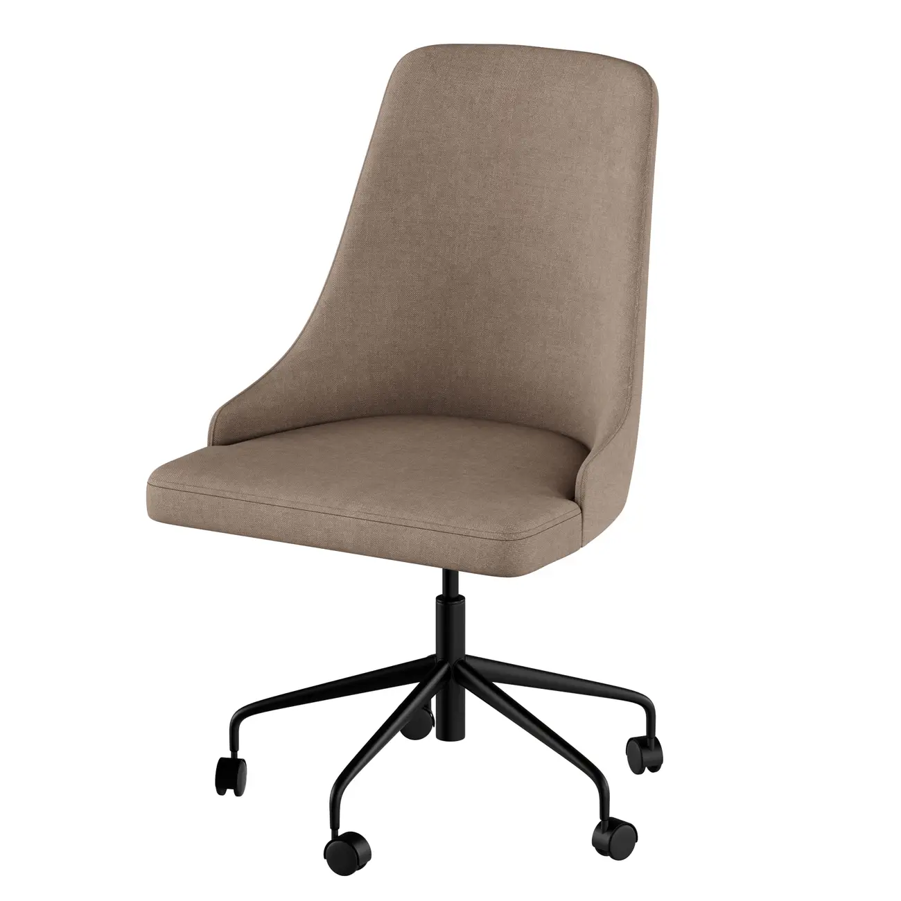CADEIRA HOME OFFICE DANDY - PRETO/CAMELO - Foto 12