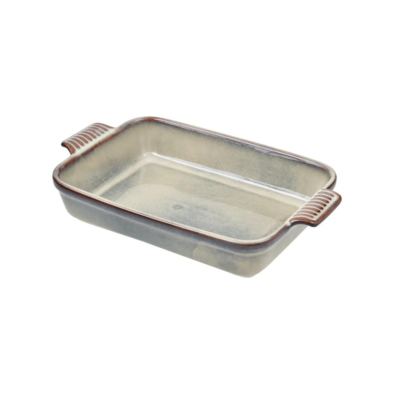 TRAVESSA REFRATÁRIA 22 CM X 14 CM TASTY - LODEN GREEN/MARROM - Foto 3