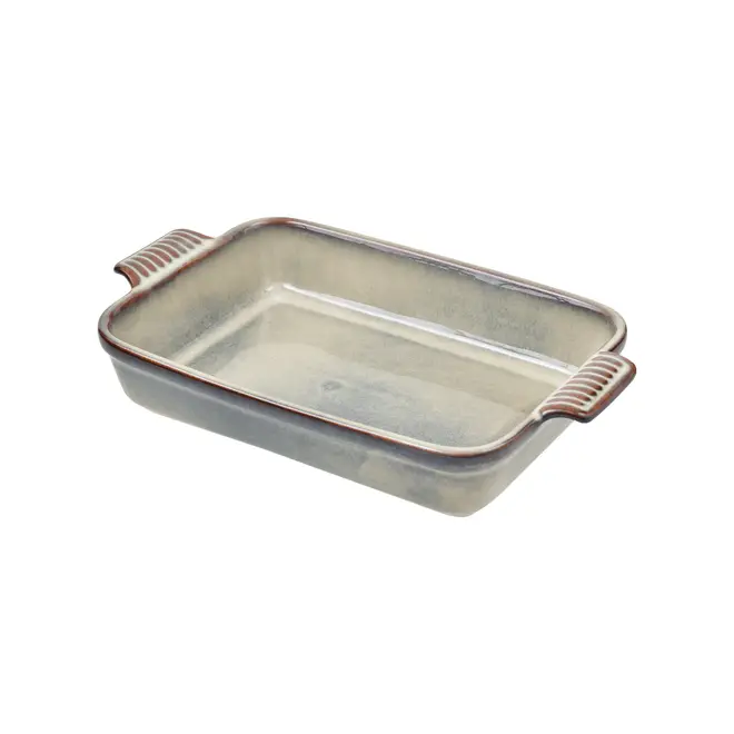 TRAVESSA REFRATÁRIA 22 CM X 14 CM TASTY - LODEN GREEN/MARROM - Foto 3