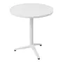 MESA PARA ÁREA EXTERNA DOBRÁVEL REDONDA 70 CM CRUISE - BRANCO - Foto 2
