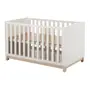 BERÇO 70 CM 2 EM 1 - BERÇO/MINICAMA DULCE - BRANCO/NATURAL WASHED - Foto 4
