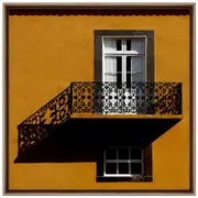 QUADRO GOLD III 60 CM X 60 CM - MULTICOR/COBRE - Foto 1